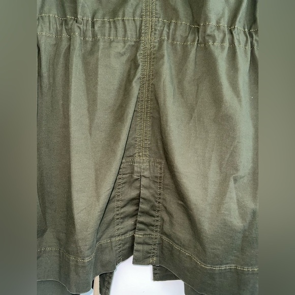 Cabi Anorak Zip Jacket Army Green Olive Women’s Classic Fall Light Coat - Picture 10 of 10